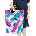 thumbnail image 4 of Yayeee Freestanding Laundry Hamper with Handle Collapsible Large Storage Basket for Clothes, Abstract Drawing, 4 of 7