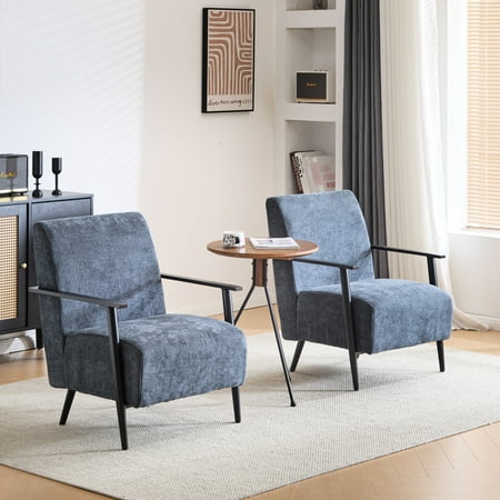 modern blue gray sitting chair product