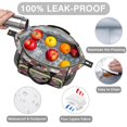 thumbnail image 3 of Pioneer Flower Floral Print Pattern Womens Lunch Box for Work,Insulated Large Lunch Bag,Leakproof Adult Lunch Bag for Work,Beach,Travel,Picnic,Camping, 3 of 6