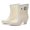 White, variant on Shldybc Women's Ankle High Rain Boots WHigh Heel Water Proof Shoes, Short Rain Boots for Women and Water Proof Garden Shoes, Ankle Rain Shoes and Outdoor Work Shoes on Clearance