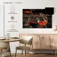 thumbnail image 5 of Elephant Stock Pouring Wine From Bottles Wall Art - Horizontal Canvas Wall Art - Living Room Wall Decor - Food And Drink Canvas - Brown And Gray Decor - 12" x 8", 5 of 8