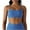 Blue, variant on Women Bras Yoga Wear Bra Breathable Drying Body Shaping Back Fitness Blazer Bras for Women No Underwire Blue L