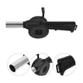 thumbnail image 1 of HOOWIFFY 2Pcs BBQ Grill Rectangular Air Blower for Fire 10.2x3x1.8in, 1 of 8