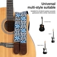 thumbnail image 6 of AODSK Cotton Embroidery Guitar Strap 2" Adjustable for Acoustic Electric Bass Ukulele with Picks Guitarists  Gift, 6 of 6