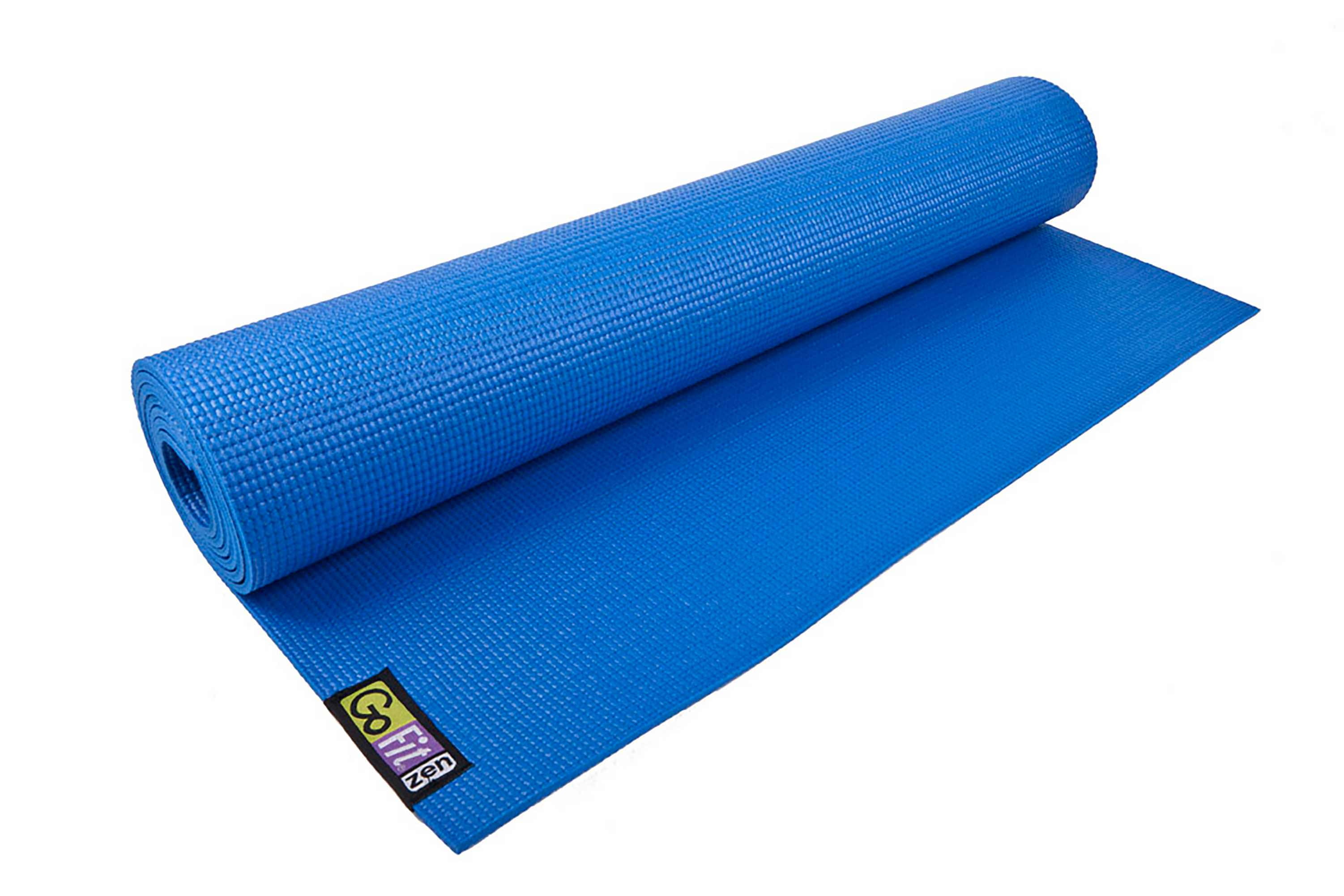 GoFit Non Slip Yoga Mat Plus Posture Poster