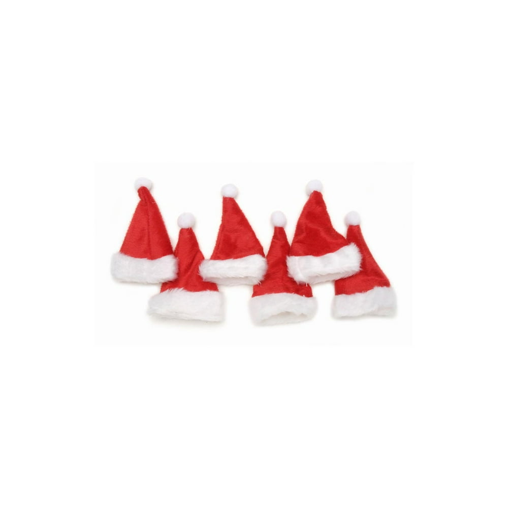 Mini Santa Hats For Crafts 3 X 5 5 Inches 6 Pack Walmart Mini santa hats for crafts 3 x 5 5 inches 6 pack walmart