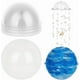 thumbnail image 1 of 20 unidades de medias esferas transparentes de 6 pulgadas para dulces, domos de PVC, soportes para dulces, domos agitadores para hacer tarjetas, domos tridimensionales de plástico transparente., 1 of 6