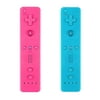 Yosikr Wireless Remote Controller for Wii Wii U-2 Packs Pink and Blue