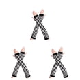 thumbnail image 4 of Guantes largos sin dedos Advancent para otoño e invierno para niñas, 4 of 6