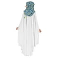 thumbnail image 4 of Bimba Solid Abaya With Hijab/Scarf Islamic Prayer Long Dress For Women Kimono Sleeves Dress, 4 of 9