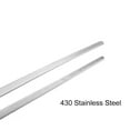 thumbnail image 3 of Uxcell 15 '' Aquarium Straight Tweezers Fish Tank Aquatic Plants Clip  Stainless Steel Silver Tone 2Pcs, 3 of 5