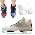 thumbnail image 2 of 10pcs Shoe Shield Protector Sneaker Shoes Protector Anti-Wrinkle Sneaker Shields Sneaker Crease Protector White, 2 of 4