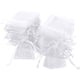thumbnail image 1 of Paquete de 100 bolsitas de organza, 7 x 9 cm, bolsa de regalo de organza, bolsa de joyería, boda Bolsitas, bolsitas de lavanda, regalo de boda, 1 of 5