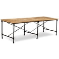 thumbnail image 5 of vidaXL Dining Table Kitchen Table Home Dining Room Table Solid Reclaimed Wood, 5 of 35