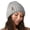 Gray, variant on Winter Hats for Women Fleece Lined Beanie Knit Chunky Womens Snow Cap