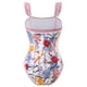 thumbnail image 4 of Traje de Baño Tops para Mujeres Francés Retro Vientre Que Cubre Dos Piezas Traje de Baño de Playa Falda Conjunto, Vestido de Poliéster Casual Y Top para las Vacaciones, Fecha, 4 of 8