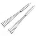 thumbnail image 7 of SPRING PARK Stainless Steel Ball Whisk for Kitchen Cooking- 10 Inch and 12 Inch Wire Egg Manual Mixer Whisk Set for Beater Sauces, Cream, Blending, Stirring, Whisking, Beating, 7 of 7