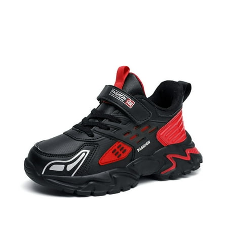 

Eashi Kids Boys Girls Breathable Sneakers Running Shoes Comfort Sneakers Toddler/Little Kid/Big Kid Red Size 2.5