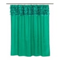 thumbnail image 1 of FSCL-JAS-90 Jasmine Fabric Shower Curtain in Emerald, 1 of 1