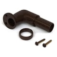 thumbnail image 3 of Aluminum Handrail Direct CHR Handrail Section with Return (14' Length - Speckled Walnut) - ADA Compliant, 3 of 5