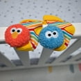 thumbnail image 2 of Kids Preferred Sesame Street Elmo and Cookie Monster Foot Rattle Set, 2 of 6