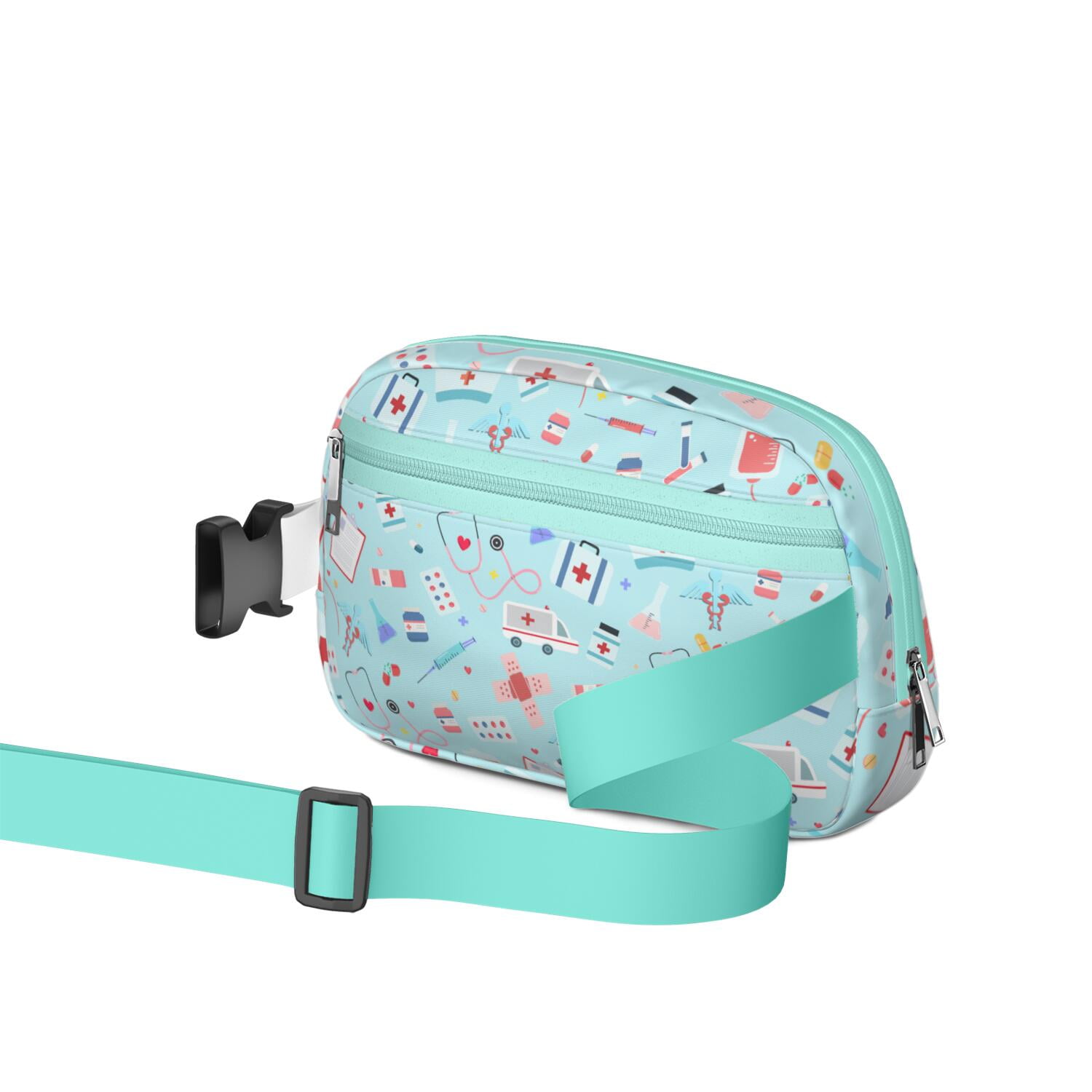 Nurse Life Fanny Pack – Cute Nursing Waist Bag with Funny Print for Future Nurses, Perfect for Saving Lives Every Day in Style