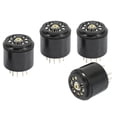 thumbnail image 1 of 4x 9Pin Bakelite Vacuum Tube Socket Saver base For 12AX7 12AU7 ECC82 ECC83 amps, 4 Pcs, 1 of 7
