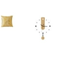 thumbnail image 1 of Funda de almohada,Fundas de cojín para sofá cama,funda de almohada cuadrada,Reloj de pared,Reloj de pared decorativo para baño y dormitorio.,Reloj de pared redondo silencioso y sin, 1 of 8