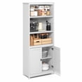 thumbnail image 6 of Furinno Robin Open Kitchen Cabinet with Doors in White, 6 of 11