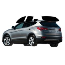 Haiy Co - PreCut 2Ply 05% Window Tint Film Kit For 2013-2018 Hyundai Santa Fe Sport -Side+Rear Window