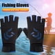thumbnail image 1 of Guantes De Pesca Guantes de pesca universales de medio dedo Guantes de protección para pesca con caña al aire libre Talla única, 1 of 4
