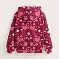thumbnail image 4 of bbymog Hoodies for Teen Girls Long Sleeve Pullover Tops Fall & Winter Graphic Hoodie Sweatshirt with Pocket Girl Clothes, 4 of 5