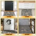 thumbnail image 4 of Ottomanson Boxes Indoor Doormat 2'3" x 3' - Non Slip Low Pile Area Rug for Entryway, Gray, 4 of 11