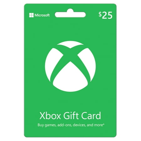 Interactive Commicat Xbox Microsoft Gift Card 2015 $25