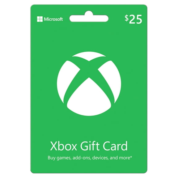 Interactive Commicat Xbox Microsoft Gift Card 2015 $25