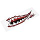 thumbnail image 5 of Pegatina 2 piezas a prueba de agua tiburón dientes boca pegatinas Kayak Boat Car Truck accesorios Meterk Pegatina, 5 of 7