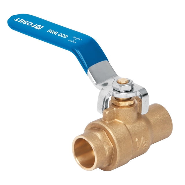 Válvula De Esfera De Latón Soldable 1/2' Alta Foset Foset ESSO-1/2X