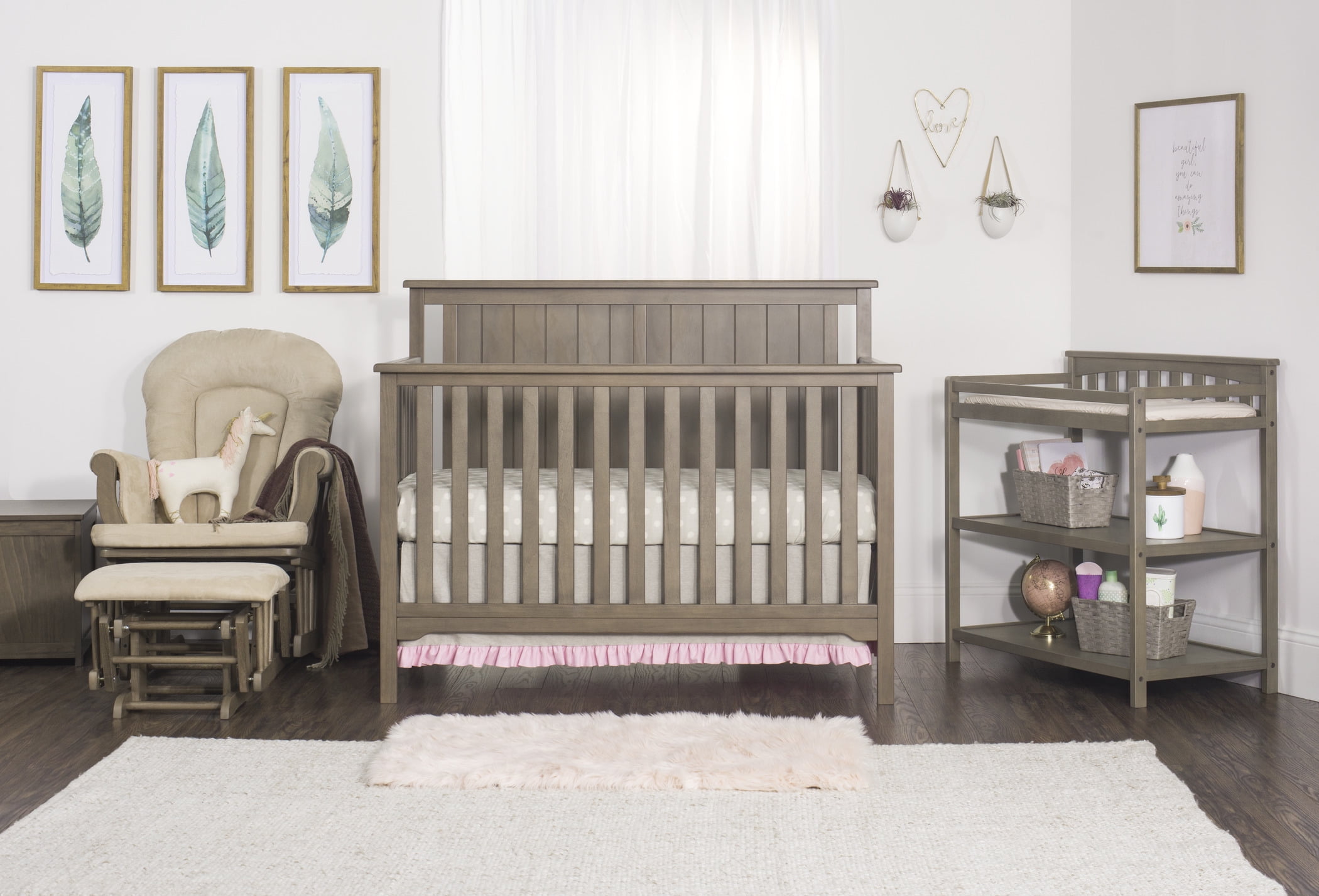 child craft forever eclectic glider with ottoman