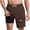 Brown, variant on UVEASISHA Swimming Trunks for Men Tropical Printed Bathing Suit Drawstring Elastic Waist Surf Swimwear Water Sports Quick Dry Board Shorts with LinerNavy 3XL
