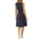 thumbnail image 3 of INSPIRE CHIC Vestidos Midi Florales para Mujeres Vestido Casual de Verano para Invitadas de Boda Sin Mangas M Azul Oscuro, 3 of 7