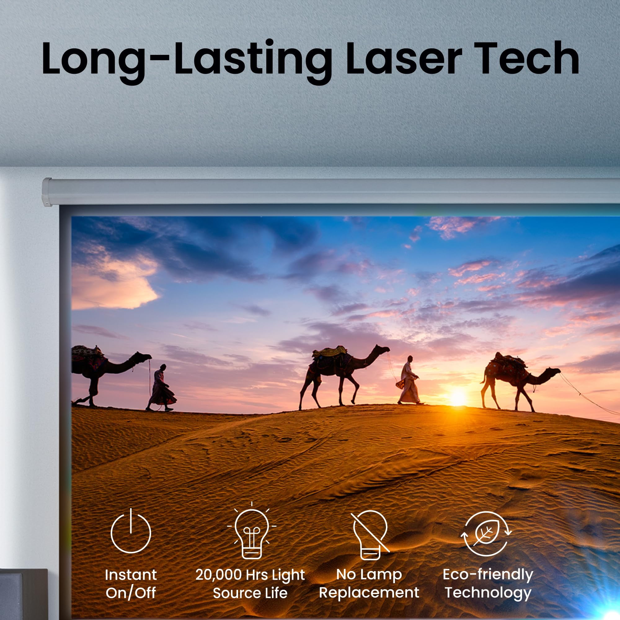 BenQ TK710STi 4K HDR 3200lm Laser Short Throw Casual Gaming Projector