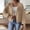 Khaki, variant on Brondbend Womens Knit Sweater Cardigan for Women Open Front Solid Color Long Sleeve Casual Outerwear Loose Fit Fall Winter Trendy Coat Lightweight Suitable for Work,Black