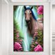 thumbnail image 1 of Cuadros Decorativos 5D bricolaje taladro redondo completo diamante pintura caballo decoración del hogar arte artesanal (A3117) Wdftyju de costura negro 4 estilos, 1 of 7
