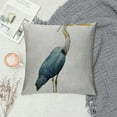 thumbnail image 2 of Shiartex  Heron Pillow,Watercolor Blue Heron Waist Lumbar Throw Pillow case Cushion Cover Sofa Home Decorative Multi-Size, 2 of 5