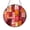 Acrylic 3.5 Inch, variant on Minimalist circle pattern for stained style art, digital template for crafting