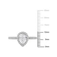 thumbnail image 2 of Everly Women's Diamond 14K White Gold Engagement Ring, 2 of 7