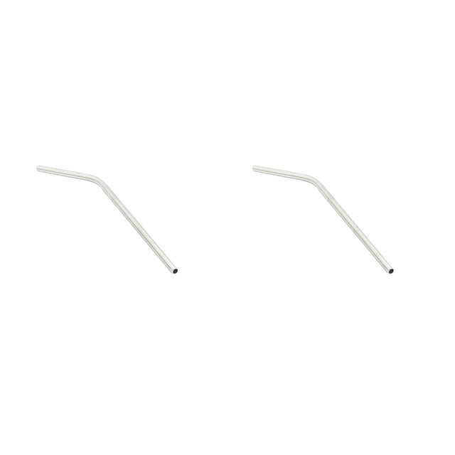Billuyoard Pajitas de acero inoxidable, pajitas de Metal, accesorios para barra recta flexible, suministros para fiestas, utensilios de viaje para bebidas, Type3 NO3 Billuyoard CBP383201
