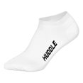 thumbnail image 2 of HUDDLE Calcetines sneaker unisex, pack de 6 - Basic, logo, Sneaker, calcetines deportivos, color liso Blanco 43-46, 2 of 3