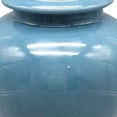 thumbnail image 2 of Teli 18 Inch Decorative Temple Ginger Jar Elegant Ceramic Glossy Blue - Saltoro Sherpi, 2 of 5