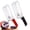 Red+Black, variant on 2 Pcs Cabbage Chopper Shredder, Stainless Steel Vegetable Slicer for Slicing & Grating, Dual Blade Cabbage Knife for Coleslaw Sauerkraut, 11.7 Inch